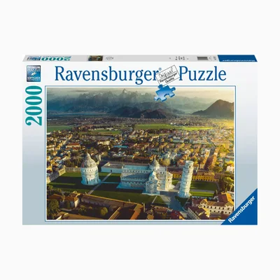 Ravensburger Pisa & Mount Pisano 2000-Piece Puzzle