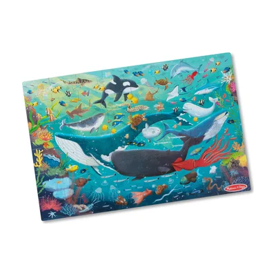 Melissa & Doug Underwater Floor Puzzle, 48-Piece