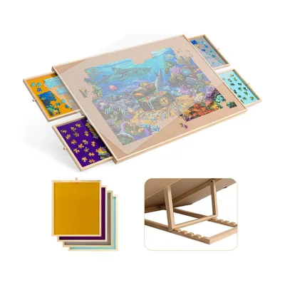 Tavolo per puzzle inclinabile Becko da 1500 pezzi