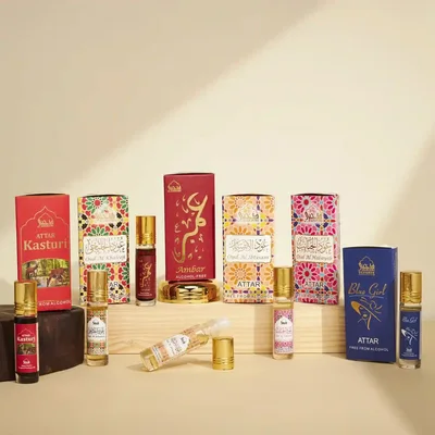Dukhni Yemeni Attar Perfume Oil Set