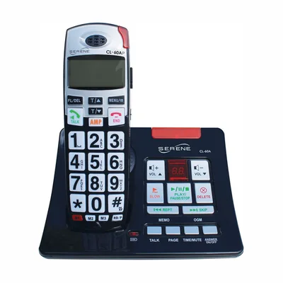 Serene Innovations Amplified Cordless Phone