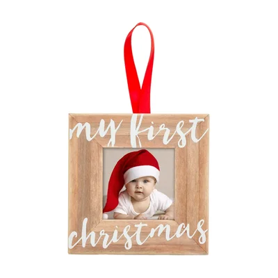 Pearhead „My First Christmas“ Bilderrahmen-Anhänger