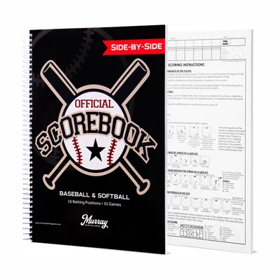 Quaderno segnapunti da baseball Murray Sporting Goods