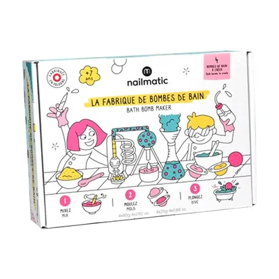 Kit per creare bombe da bagno Nailmatic Paris per bambini