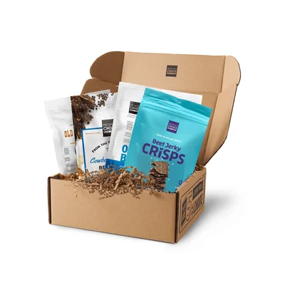 People’s Choice Simple & Savory Beef-Jerky-Box