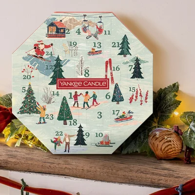 Calendrier de l’Avent couronne Yankee Candle