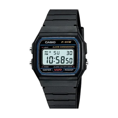Orologio digitale classico Casio F-91W