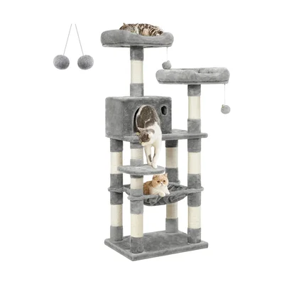 Feandrea 56.3-Inch Multi-Level Cat Tree