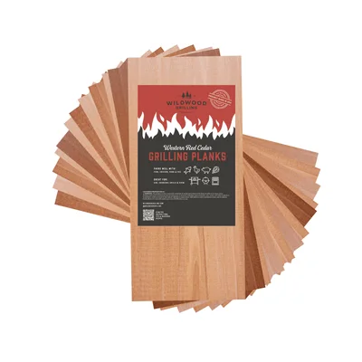 Wildwood Grilling Western Red Cedar Grilling Planks
