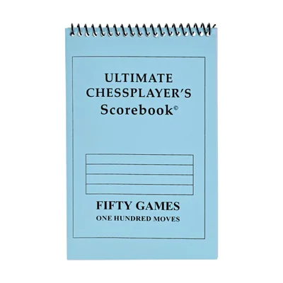 Quaderno formulari Ultimate Chess Player’s Scorebook WE Games