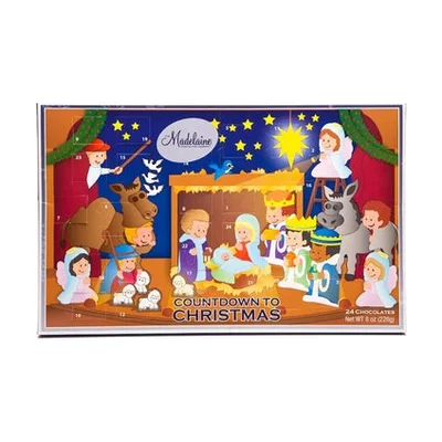 Calendario dell’Avvento di cioccolato Madelaine Christmas Pageant