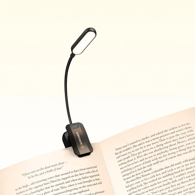 Mini luce da lettura a clip Glocusent 20 LED