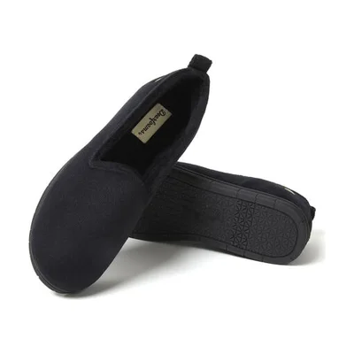 Dearfoams Damen-Hausschuhe mit Memory-Schaum
