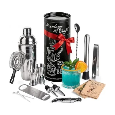 Mixology & Craft Cocktailshaker-Set aus Edelstahl