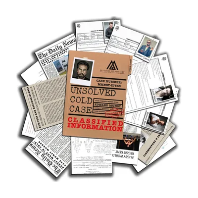 Masters of Mystery Unsolved Cold Case File Game