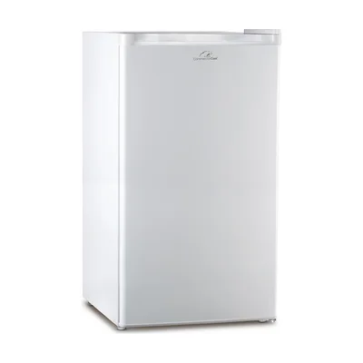 Commercial Cool CCR32W compact fridge with freezer, 3.2 cu ft (white)