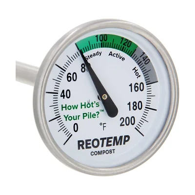 REOTEMP 20-Inch Backyard Compost Thermometer