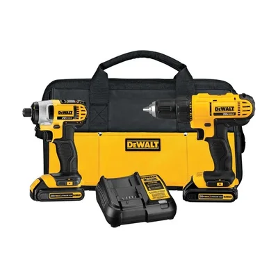 DEWALT 20V MAX Drill/Driver and Impact Driver Combo Kit
