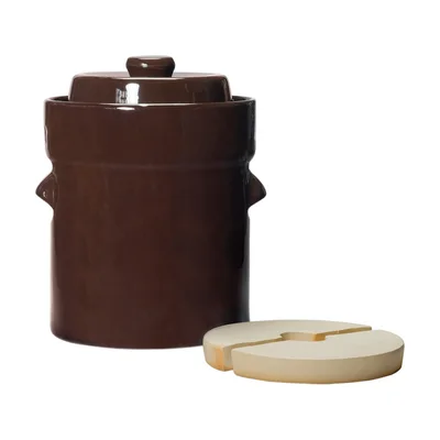 Roots & Harvest 5-Liter Fermentation Crock