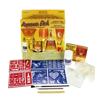 Armour Etch Deluxe glass etching kit