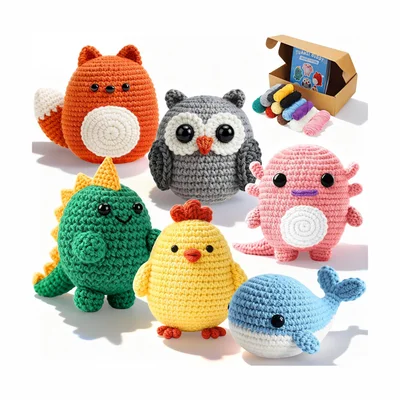 Joyclub 6-Piece Amigurumi Crochet Kit