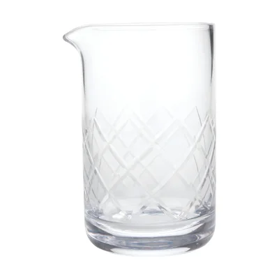 Viski Crystal Cocktail Mixing Glass
