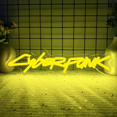 Cyberpunk-LED-Neonschild