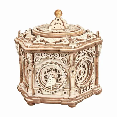Carillon meccanico fai da te Robotime ROKR Secret Garden