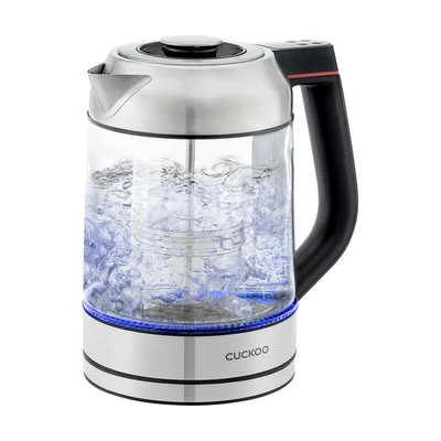 CUCKOO Glass Electric Kettle with Tea Infuser