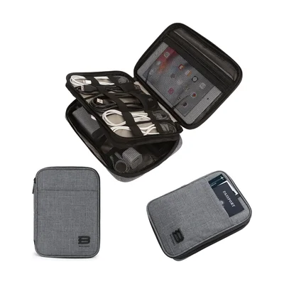 BAGSMART 3-Layer Travel Electronics Cable Organizer