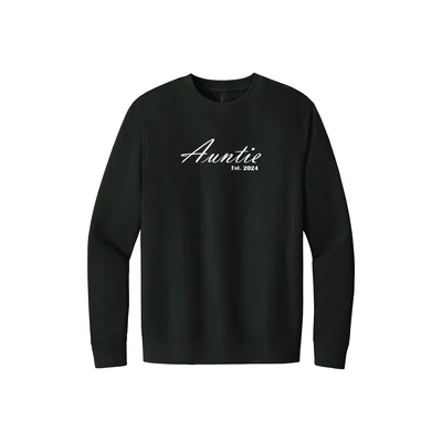 Kavy’s Customs besticktes Auntie-Sweatshirt
