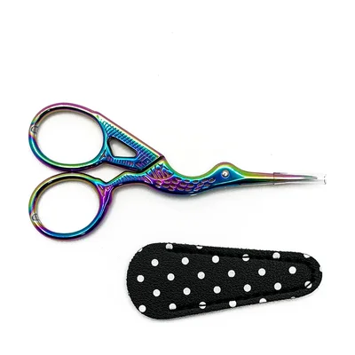 Pretty Warm Designs Stork Embroidery Scissors