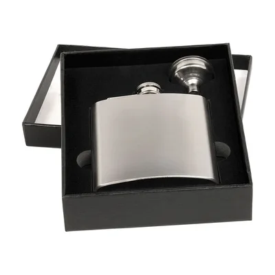 Forever Gifts personalisierter Flachmann aus Edelstahl