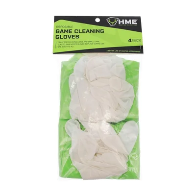 HME Game Cleaning Gloves, 4-Pack