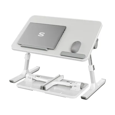 SONGMICS Bamboo Laptop Desk Serving Bed Tray