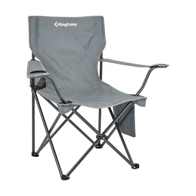 KingCamp Lightweight Folding Quad Chair with Cup Holder