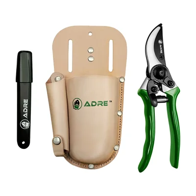 ADRE Pruning Shears with Leather Sheath