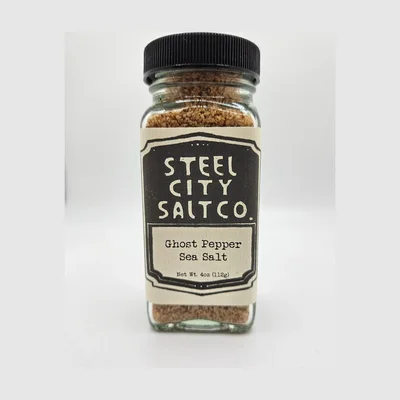 Sale marino al ghost pepper Steel City Salt