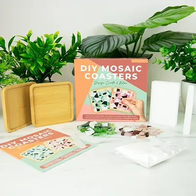 Kit mosaico per sottobicchieri Gift Republic