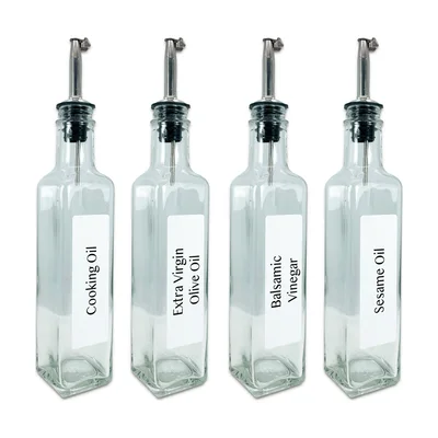 Georgetown Olive Oil Glass Oil and Vinegar Set