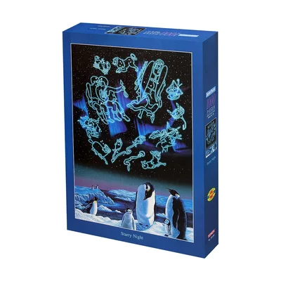 Puzzle fosforescente Tomax Notte stellata, 1000 pezzi