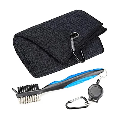 Mile High Life Golf Towel with Groove Cleaner