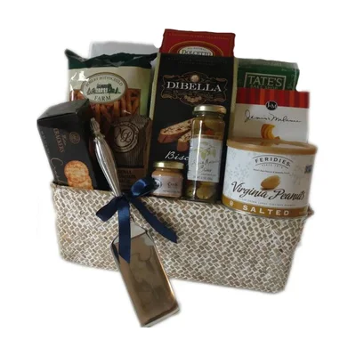 A Gift Inside Sweet and Savory Snack Basket