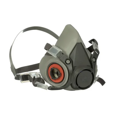 Mascarilla de media cara 3M 6200 con filtros