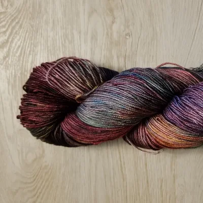 The Zippy Zebra Mulberry Silk Yarn Mystery Box