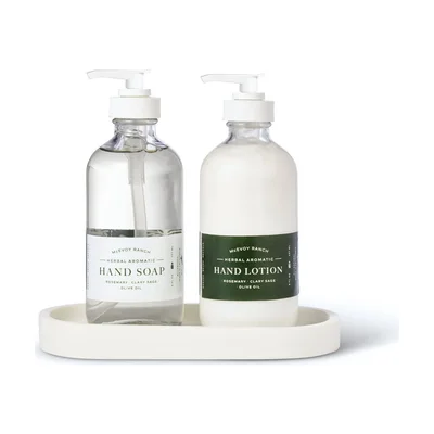 Set savon et lotion mains McEvoy Ranch Herb Garden