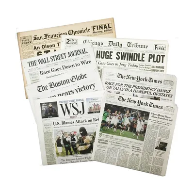 Giornale originale del giorno di nascita AnyDate.com