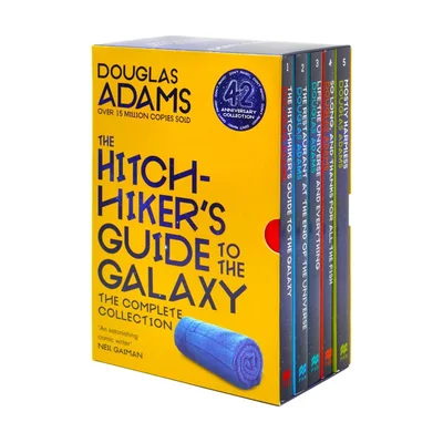 Coffret 5 livres Le Guide du voyageur galactique