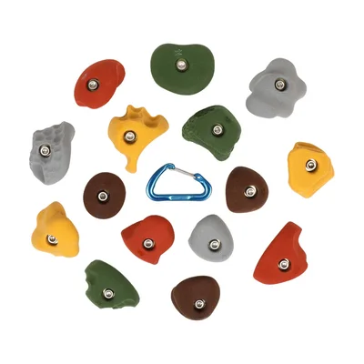 Set di 15 prese da arrampicata Atomik