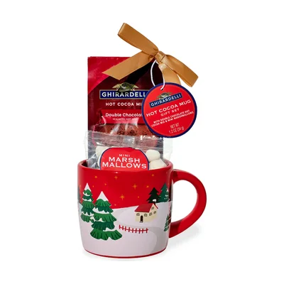 Ghirardelli Hot Chocolate Gift Set with Mug